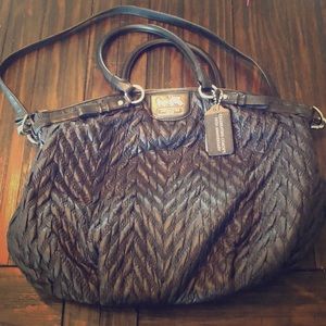 Black Coach Purse Bag